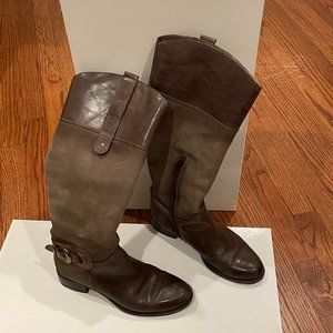 Italian leather boots
